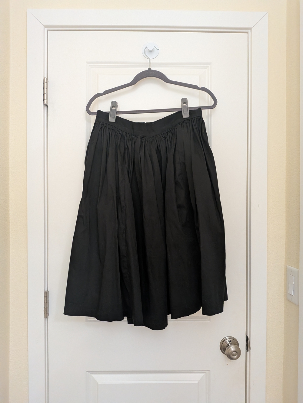 Vixen by Micheline Pitt Swing Skirt In Black Size XL - Picture 2 of 4